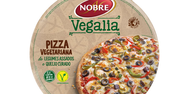 Pizza Fresca Vegetariana - emb. 360 gr - Nobre Vegalia